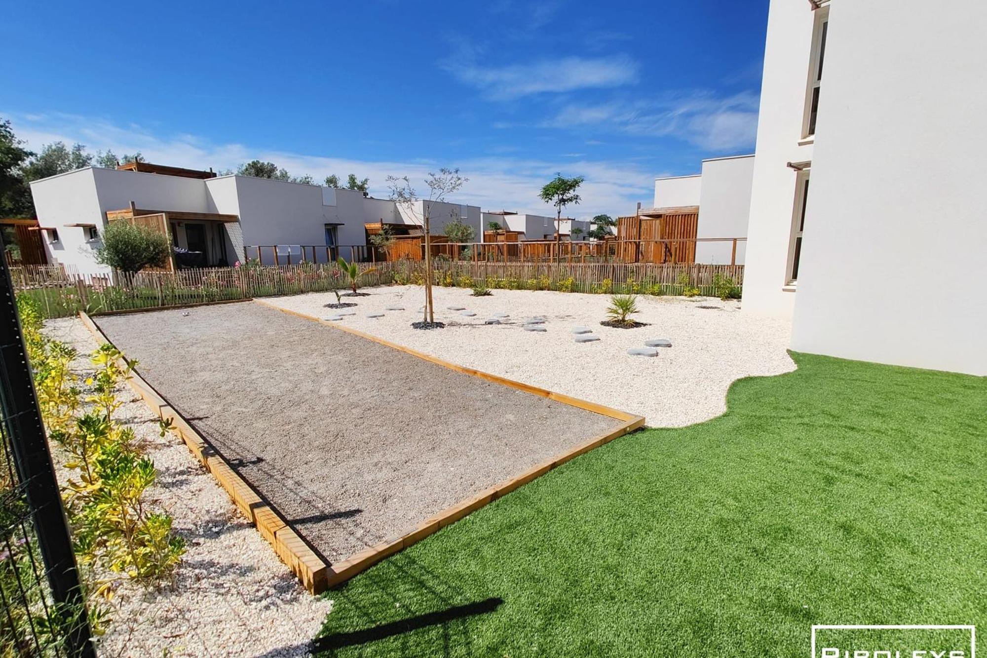Superbe T3 Climatise Avec Wifi A 400M De La Plage Vias Exterior foto